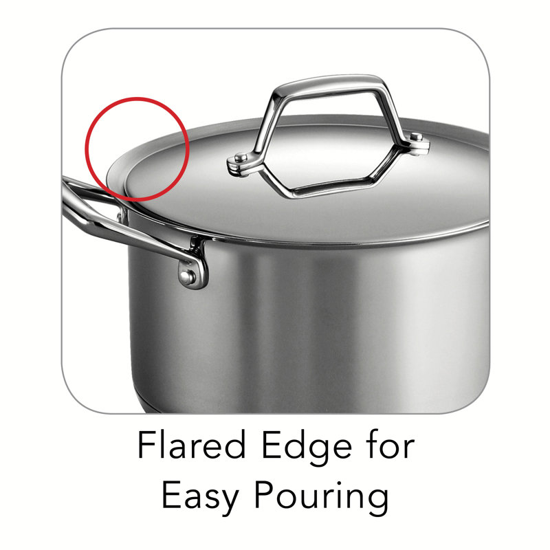 Casserole Prima avec couvercle, 4 pintes