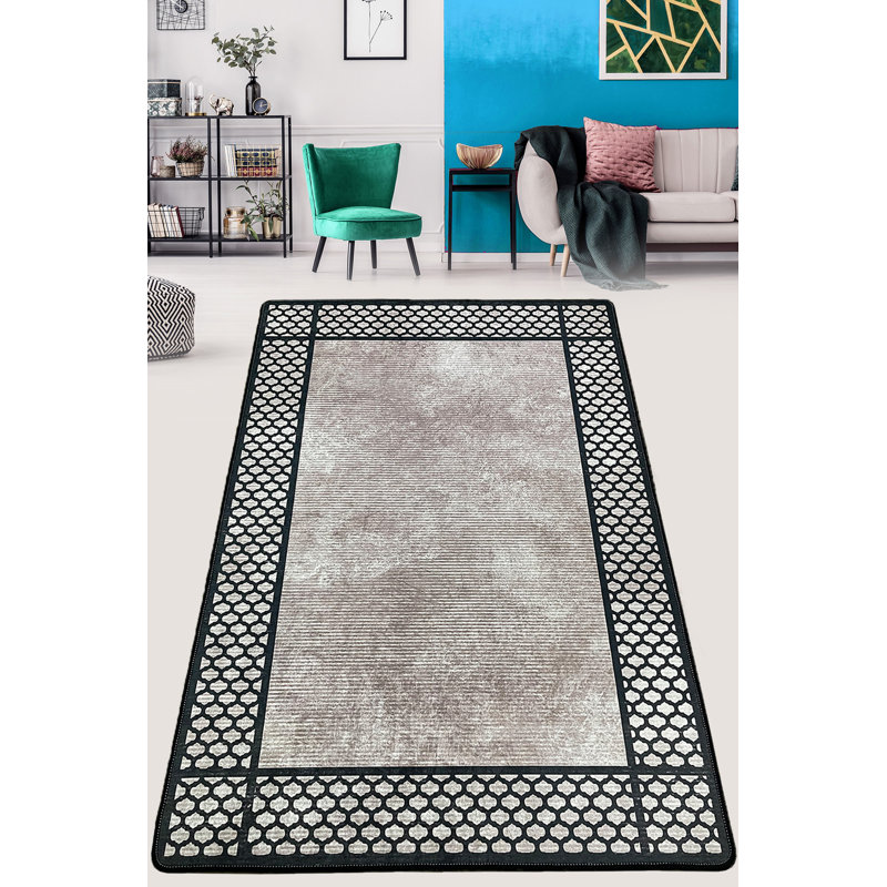 Antibacterial Hall Carpet, 100% Polyester, 39.4 x 78.7 inches | Non-Slip Dot Underside, 0.4 in Pile Height, Machine Washable | Perfect for Home Entryway, Living Room, & Bedroom Décor, Durable & Stylish Design