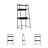 Chanse Metal Base Leaning / Ladder Desk