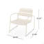 CHAISE MODERNE CONRAD
