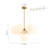Delacroy 7 - Light Sputnik Design Tiered Chandelier With Globe Shade-2079801537