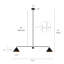Luminaire suspendu 2 lumières Talvi-354579137