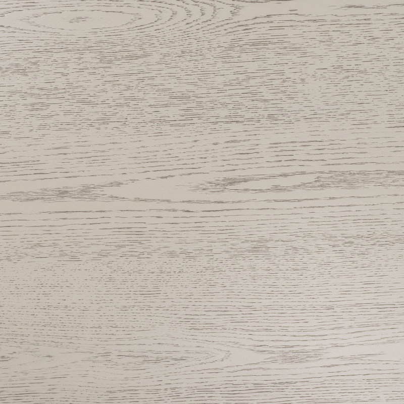 White Washed Round Manufactured Wood Coffee Table