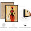 Art moderne d'inspiration africaine, petit décor-102709818
