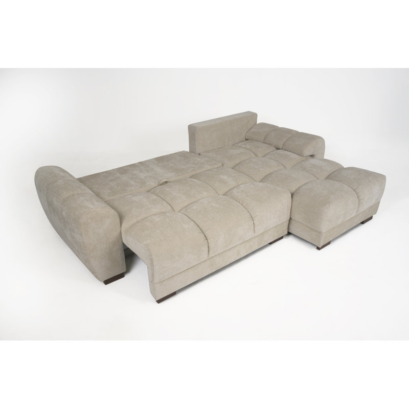 Sectional, RIGHT, BEIGE