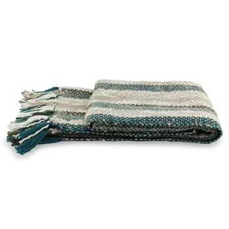 The Seema Hand Woven Throw Blanket
