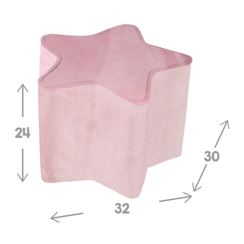 Lil Children's Sofa, 50cm H x 70cm W x 48cm D, Pink
