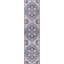 Tapis bleu / beige Huddleston-741043077