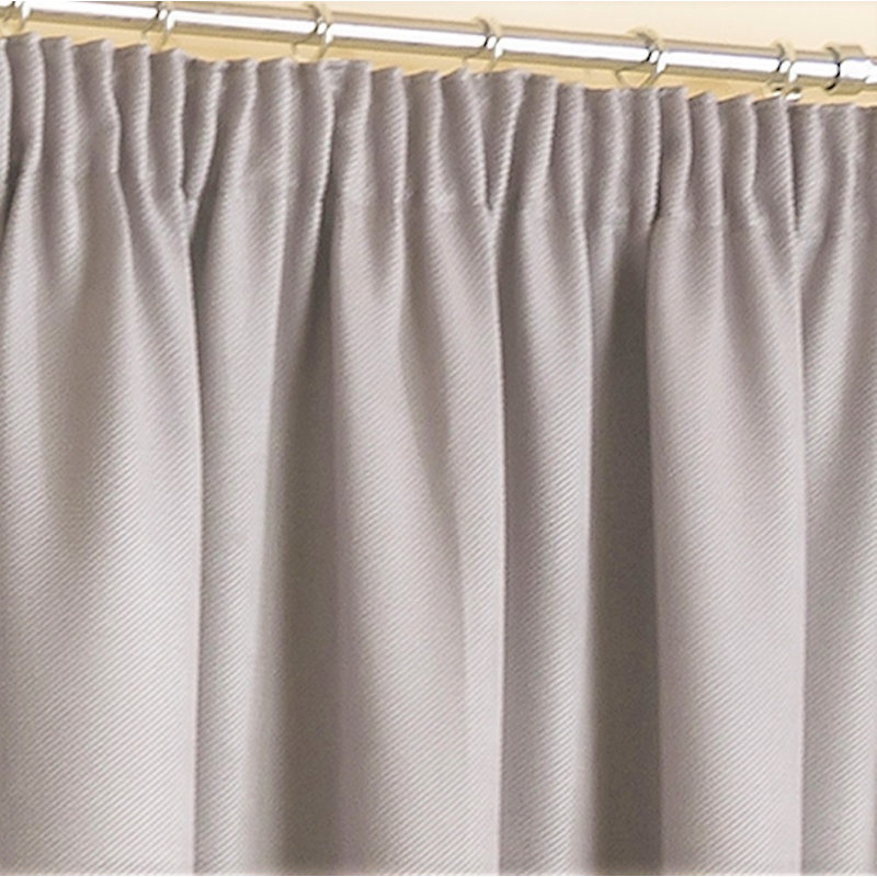 Diljeet Room Darkening Pair, Grey, 117 W x 183 D cm