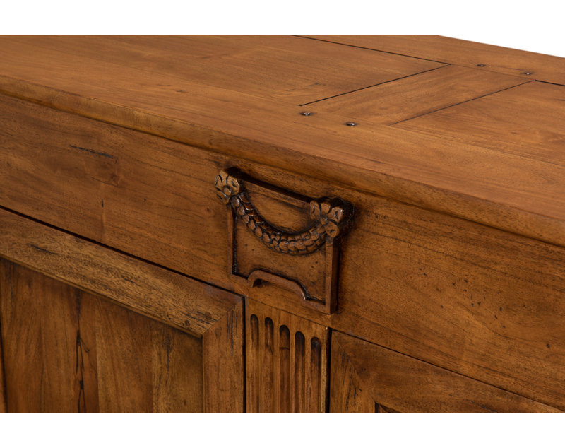 Carreiro 79'' W Solid Wood Sideboard, Fruitwood