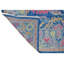 Hand Knotted Wool Area Rug in Blue