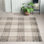Tapis brun / gris / noir Kage Monte