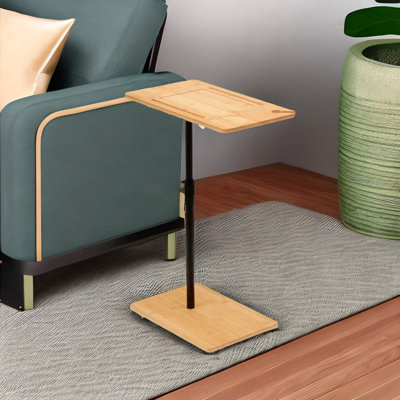 Table-plateau en bambou