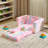 1-Piece Full Sponge Kids Single Folding Sofa Bed With Luminous Feature