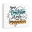 It's Only Your Imagination 1 Piece Wrapped Canvas Wall Art-1924223310