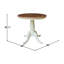 Table de salle à manger en bois massif-15047205-122270799