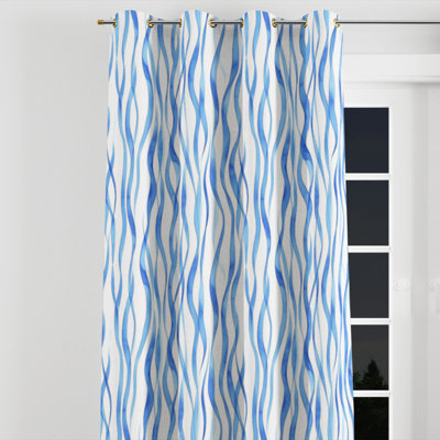 Rideaux abstraits - œillets Bradin Modern - 1 panneau