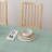 Rectangular Tablecloth, 100% Cotton, 52X104", Textured Dots-1756321196