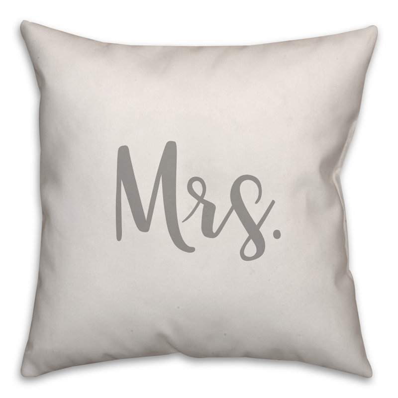  Coussin décoratif Mme, Blanc, Housse de coussin