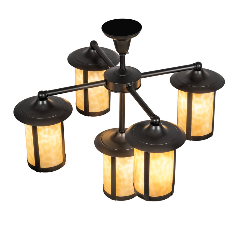 Lustre 5 lumières Fulton
