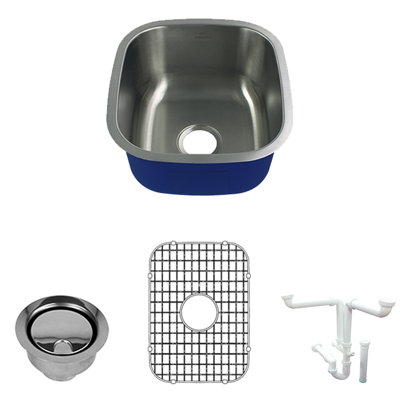 Meridian Single Bowl Stainless Steel Kitchen Sink