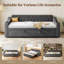 Upholstered Daybed with Trundle Bed