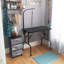153cm H x 80.5cm W x 49.5cm D Metal Adjustable and Foldable Dog Folding Grooming Table-132336983