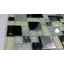Palmerton Ice-Crackle Versailles Random Sized Straight Edge Glass/Metal Mosaic Tile