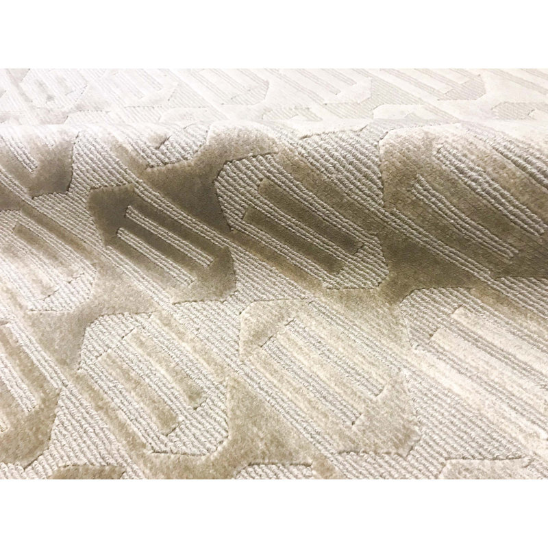 Hand-Knotted High-Quality Gray Area Rug