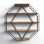 Colten 5 Shelf Octagon Wall Shelf-1084617367