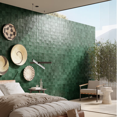 Marrakesh Zellige | 4"x4" Ceramic Wall Tile