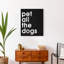 «Pet All The Dogs», reproduction sur toile-481839621