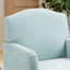 Fauteuil d'appoint rembourré l 29 po avec garniture cloutée-58859365