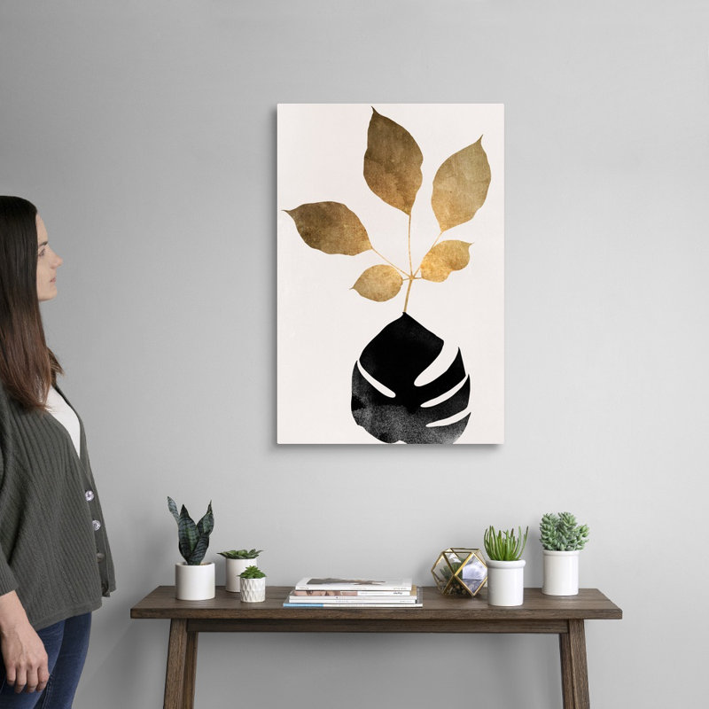 Azurea - 4, art mural sur toile, Toile tendue, H 30 po x l 20 po