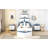 Teddy Wood Boat-Shaped Bed