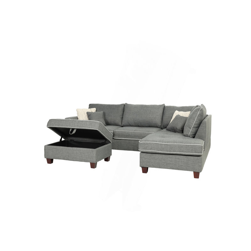 Magnifique canapé modulaire 3 pièces Dorris