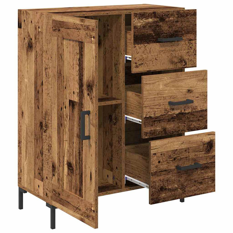 Rectangle Sideboard Accent Chest, Old Wood