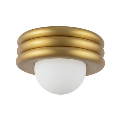Harvey Glass Flush Mount