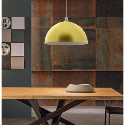 20cm H Metal Bowl Pendant Shade ( Clip On )