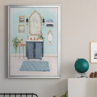 " Blue Bath II " Painting Print