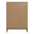 Jennifer Solid Wood 5-Drawer Chest with Rounded Edges