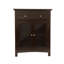 Armoire décorative autoportante en bois à 2 portes Ventnor