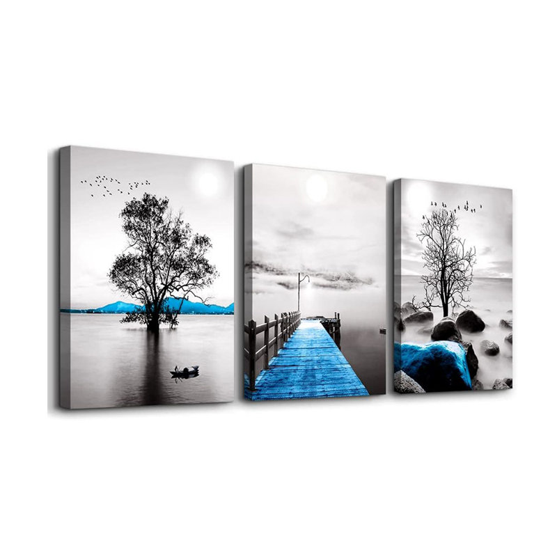 3 Piece Wrapped Canvas Print