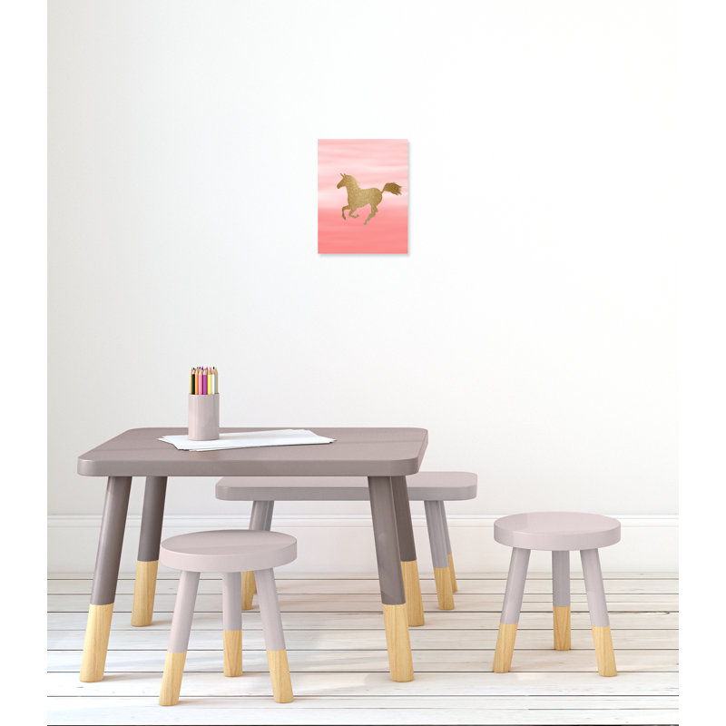 Art sur toile Juvenile, H 14 po x l 11 po x P 1,5 po