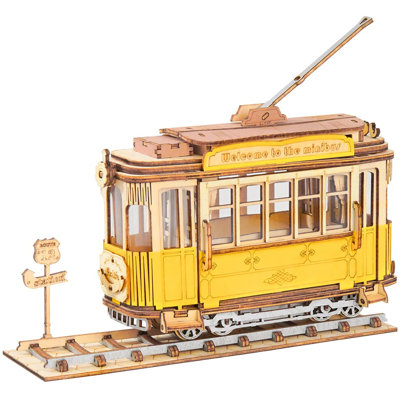 DIY 3D Puzzle - Tramcar - 145pcs