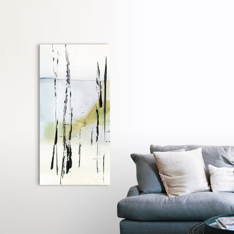 Art mural sur toile Bamboo Marsh III, Toile tendue, H 60 po x l 30 po x P 1,25 po