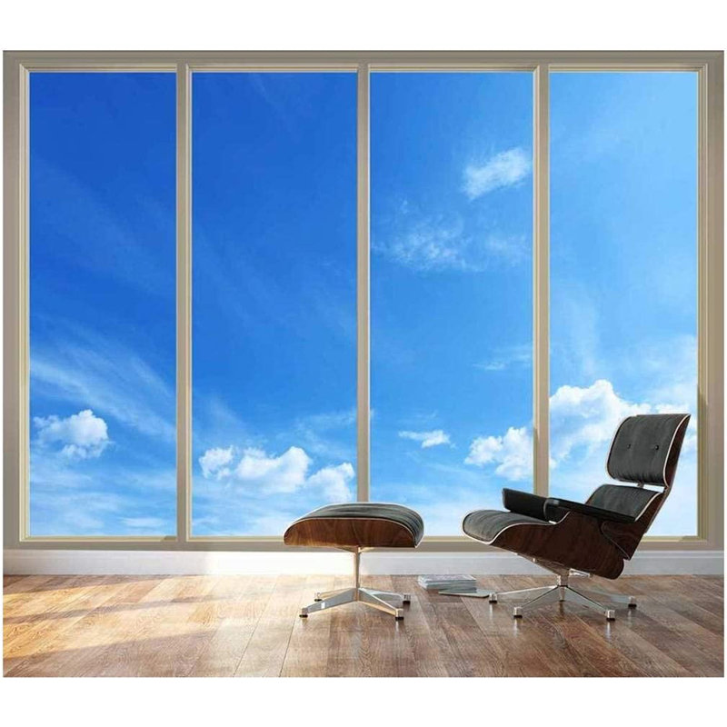 View Through Sliding Doors Peel & Stick Border, 66" L x 96" W