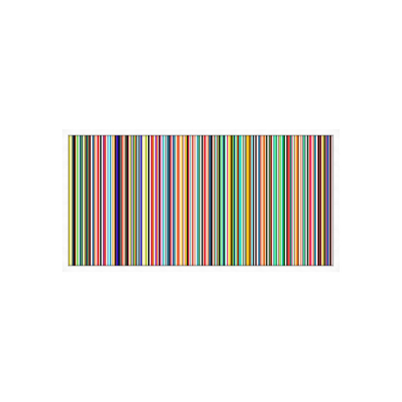 «Prop proportionate Lines II» par James McAllen - reproduction imprimée, H 30 po x l 60 po x P 1,5 po, Extérieur