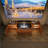 86" Modern Electric TV Stand With UST Projector Cabinet & LED Lights-389780516