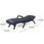 FAUTEUIL DE CHAISE MIKAEL AVEC COUSSIN